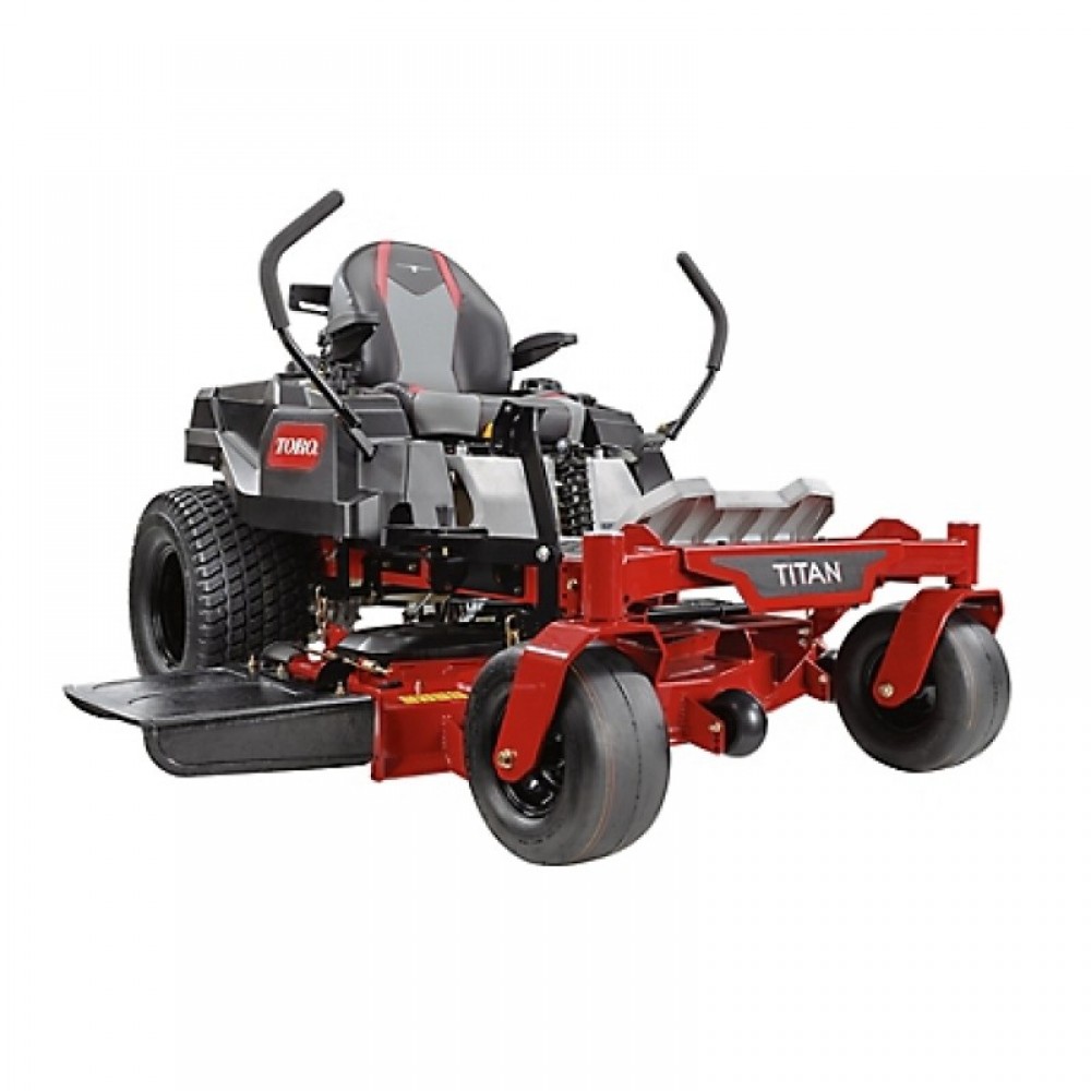 NEW Toro 48 in. Titan Ironforged Deck 26 HP Commercial V-Twin Gas Dual Hydrostatic Zero Turn Riding Mower with Myride NEW Toro 48 in. Titan Ironforged Deck 26 HP Commercial V-Twin Gas Dual Hydrostatic Zero Turn Riding Mower with Myride