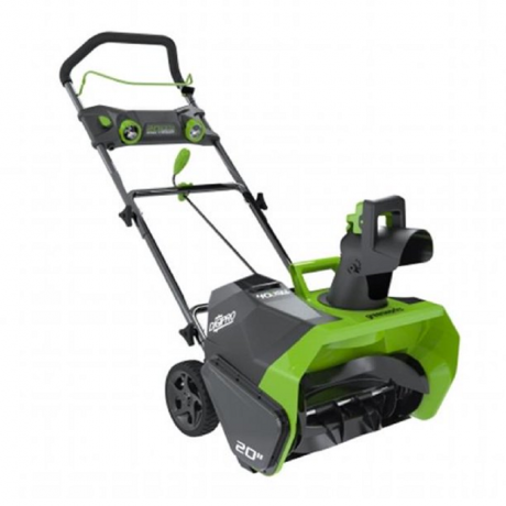 Greenworks 40v G-max Li-ion 20 In. Snow Thrower 26272 Greenworks 40v G-max Li-ion 20 In. Snow Thrower 26272