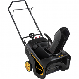Poulan Pro 21 208cc Single-Stage Snow Blower with Electric Start  Poulan Pro 21 208cc Single-Stage Snow Blower with Electric Start
