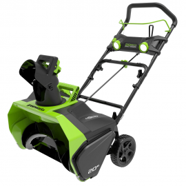 Greenworks 2601102 40-volt Gmax 20-inch Cordless Snow Thrower - Bare Tool  Greenworks 2601102 40-volt Gmax 20-inch Cordless Snow Thrower - Bare Tool