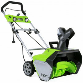 Greenworks 2600202 13 Amp 20 in. Electric Snow Blower  Greenworks 2600202 13 Amp 20 in. Electric Snow Blower