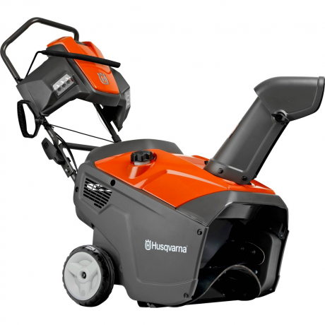 Husqvarna 961830003 208cc Single Stage Electric Start Snow Thrower, 21-inch Husqvarna 961830003 208cc Single Stage Electric Start Snow Thrower, 21-inch