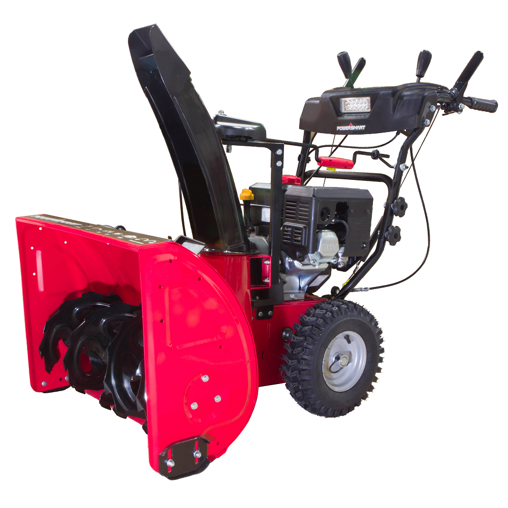 PowerSmart DB7121 24 in. 212cc 2-Stage Gas Snow Blower with Headlight PowerSmart DB7121 24 in. 212cc 2-Stage Gas Snow Blower with Headlight
