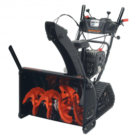 Remington 28 Two-Stage D-Track Snow Blower Black And Red  Remington 28 Two-Stage D-Track Snow Blower Black And Red